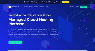 Cloudways web hosting